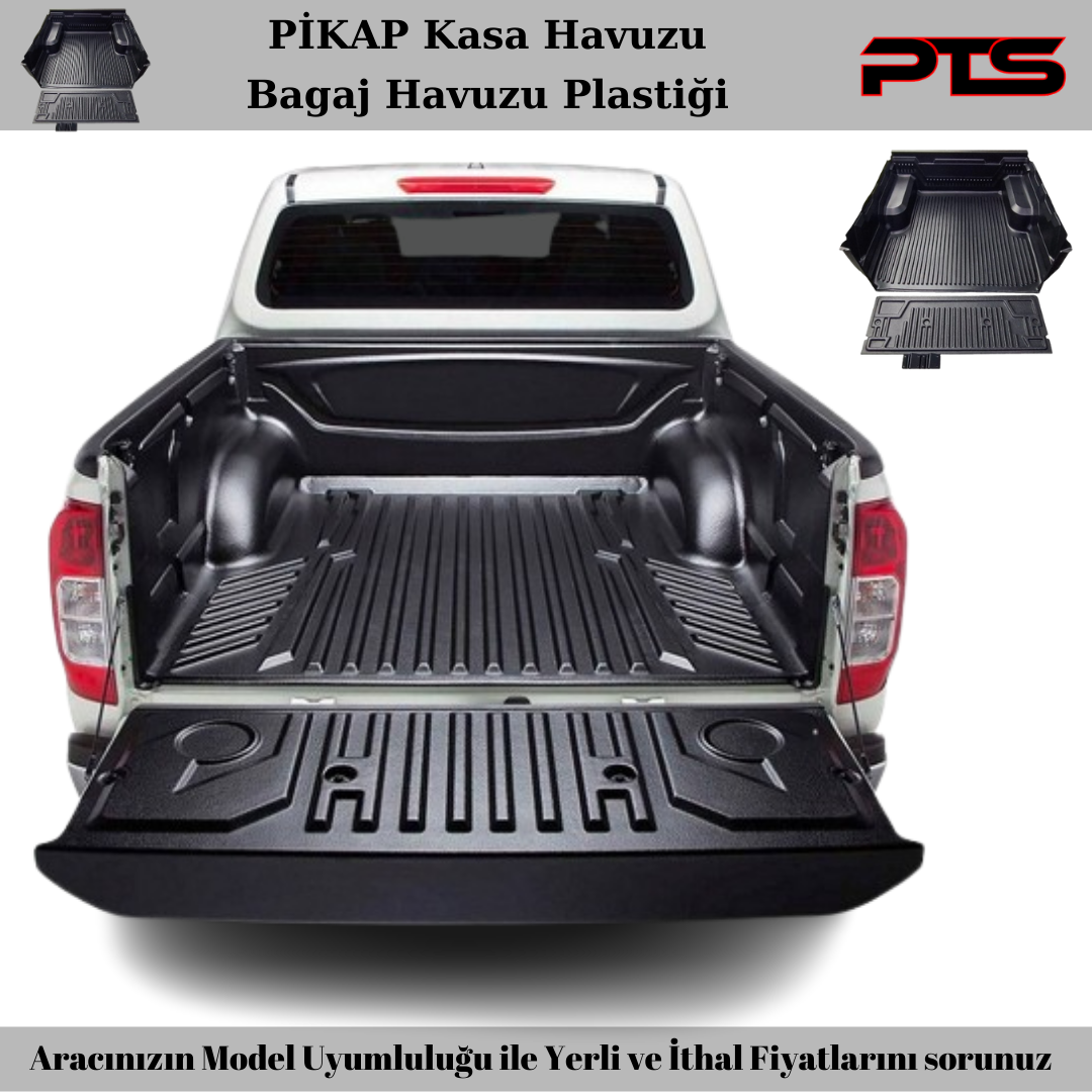 Pikap Kasa Havuzu Pick Up Bagaj Havuzu Plastiği Kasa Koruma