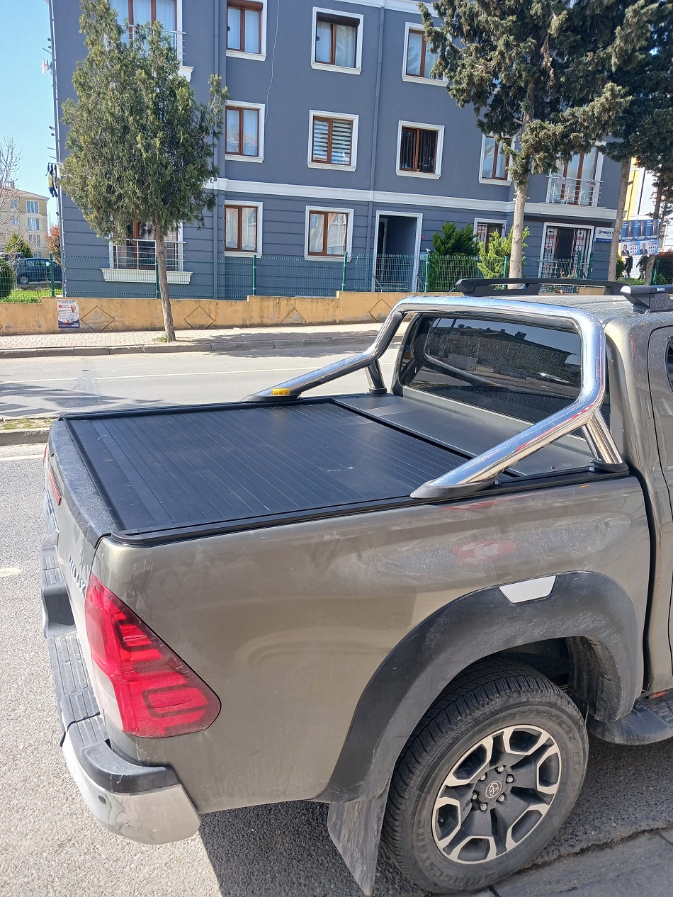 Pikap Sürgülü Kapak PTS Pickup Sürgülü Kapak Bagaj Kapatma Rollback Box